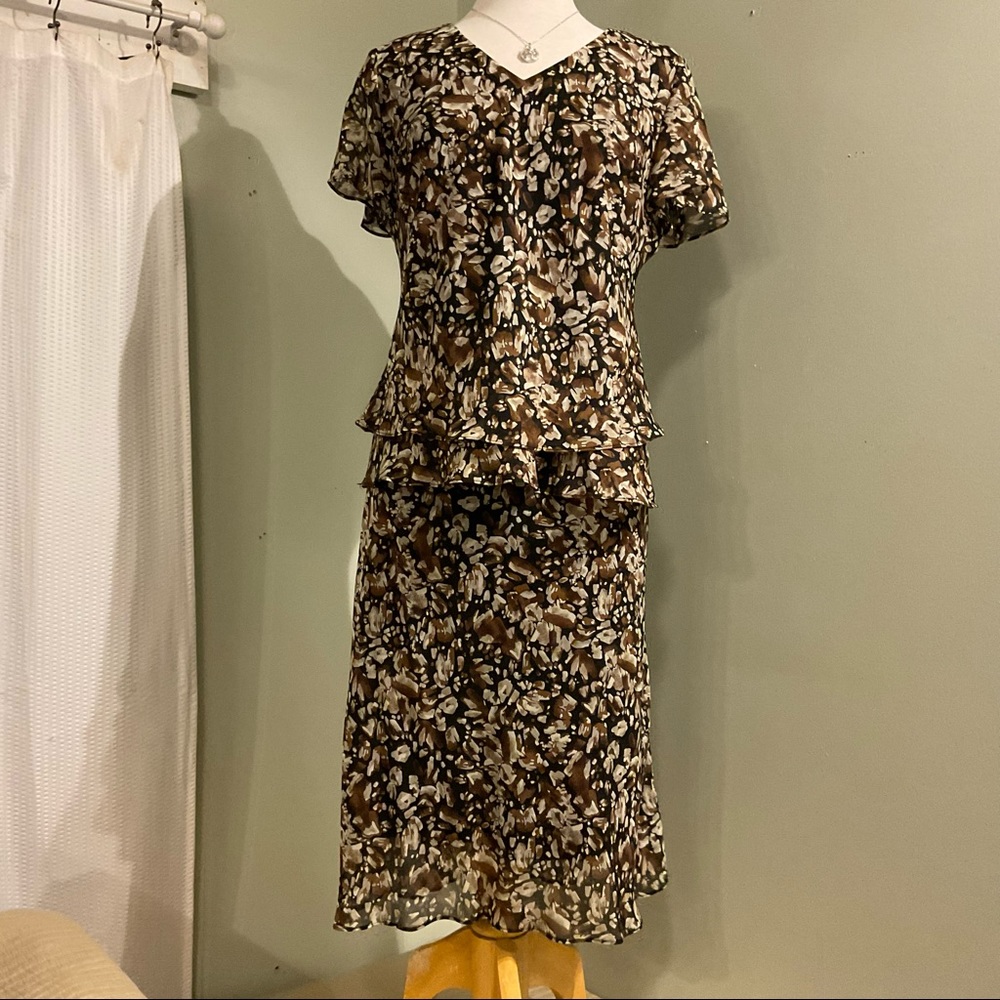 R&K Originals Two Piece Dress - Size 10